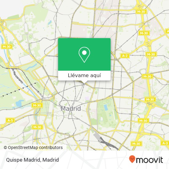 Mapa Quispe Madrid