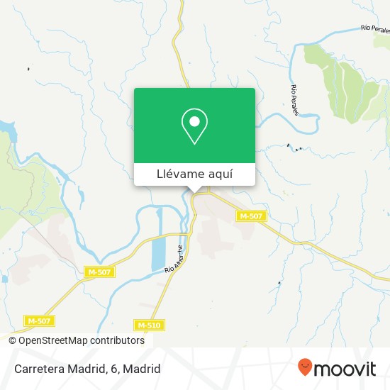 Mapa Carretera Madrid, 6