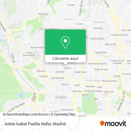 Mapa Adela Isabel Padilla Nallar