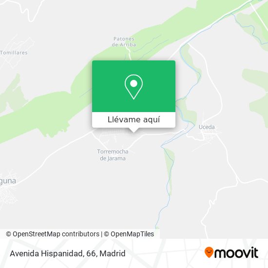 Mapa Avenida Hispanidad, 66