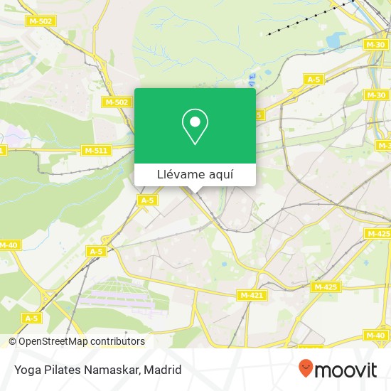 Mapa Yoga Pilates Namaskar