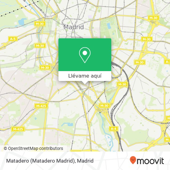 Mapa Matadero (Matadero Madrid)