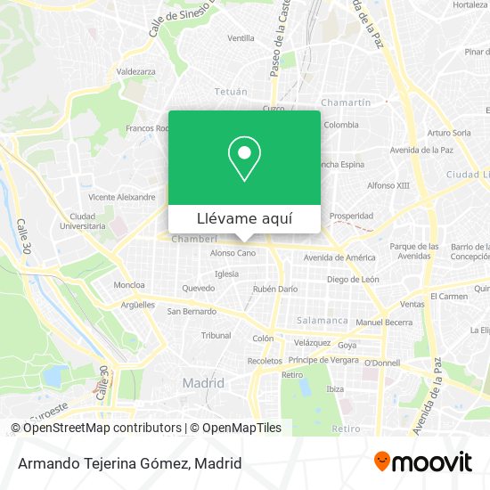 Mapa Armando Tejerina Gómez