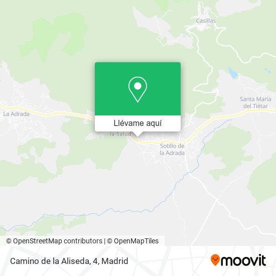 Mapa Camino de la Aliseda, 4