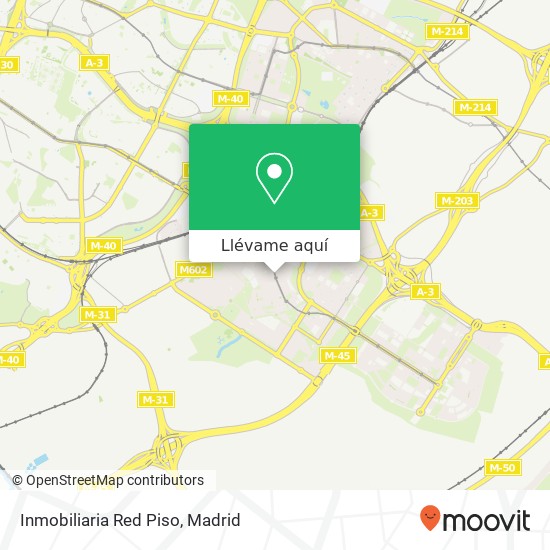 Mapa Inmobiliaria Red Piso