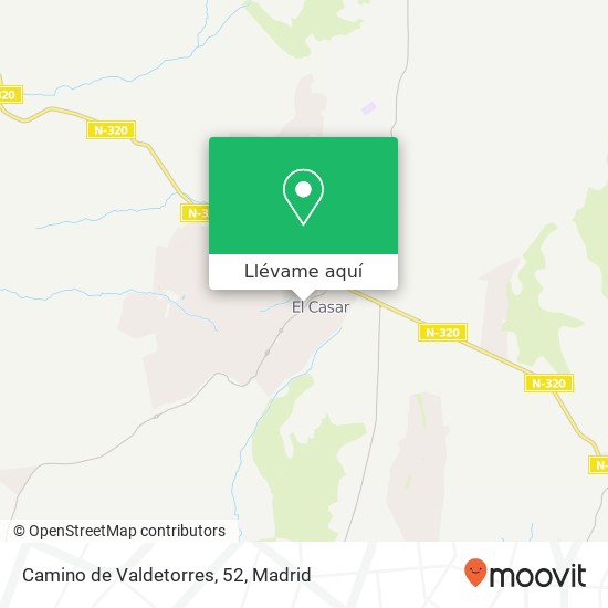 Mapa Camino de Valdetorres, 52