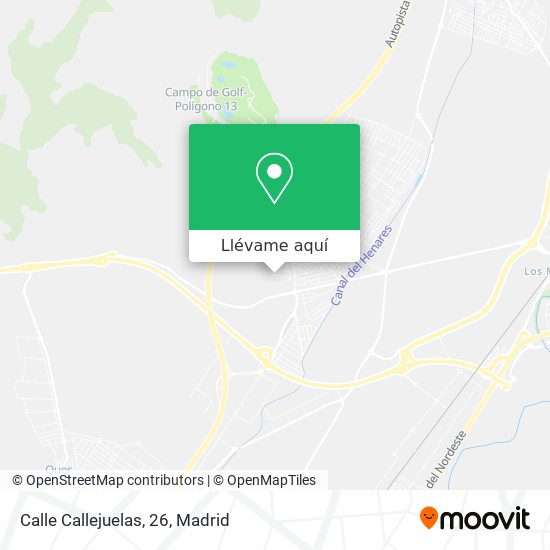 Mapa Calle Callejuelas, 26