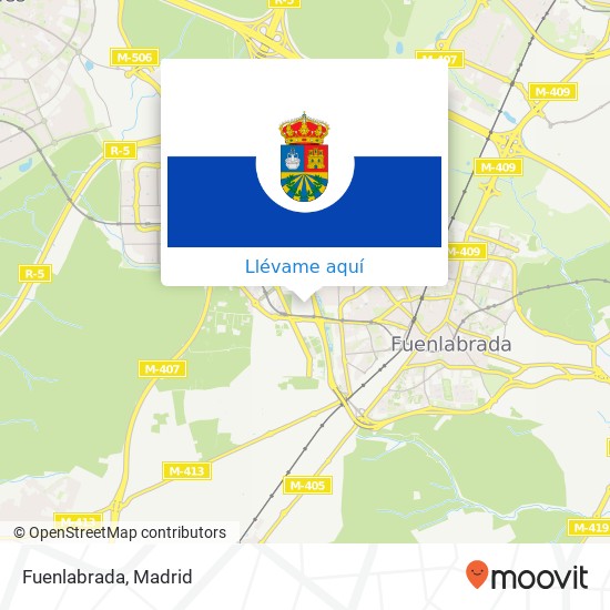 Mapa Fuenlabrada