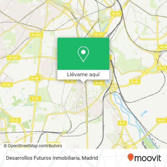 Mapa Desarrollos Futuros Inmobiliaria