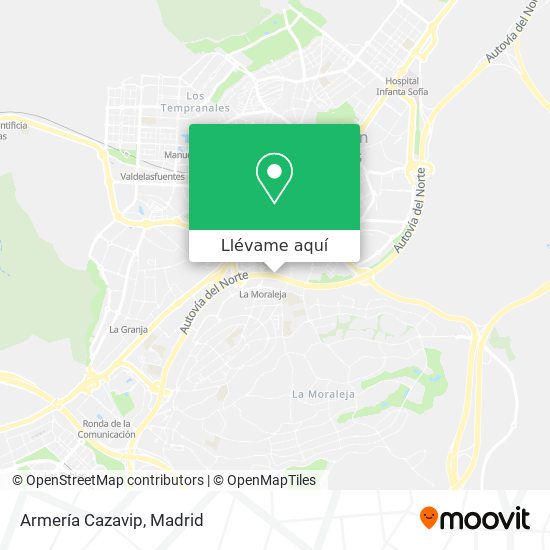 Mapa Armería Cazavip