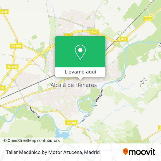 Mapa Taller Mecánico by Motor Azucena