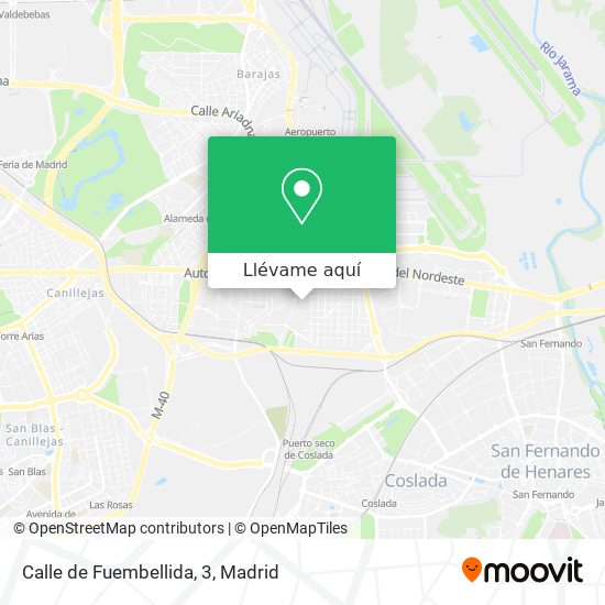 Mapa Calle de Fuembellida, 3