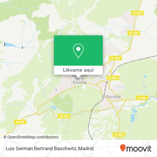 Mapa Luis German Bertrand Baschwitz