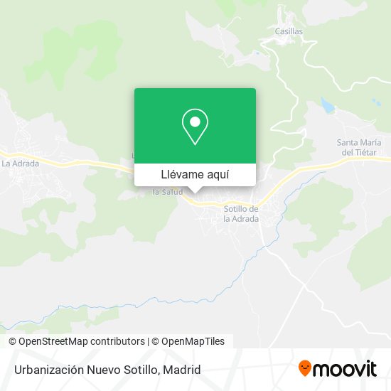Mapa Urbanización Nuevo Sotillo