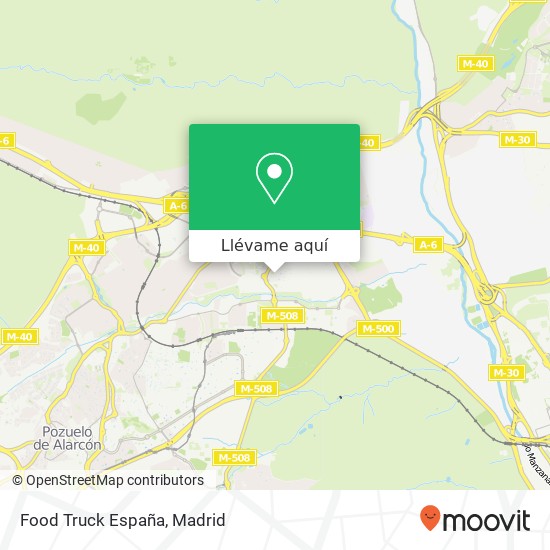 Mapa Food Truck España