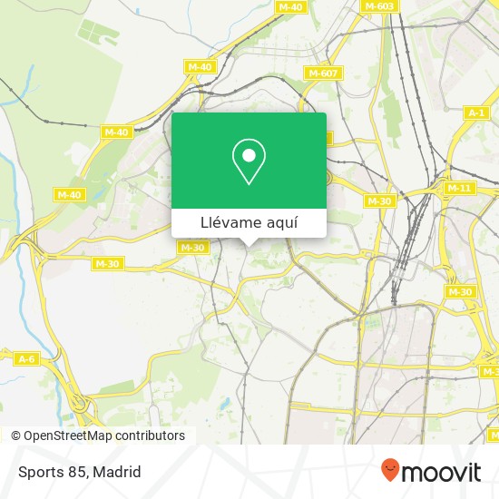 Mapa Sports 85