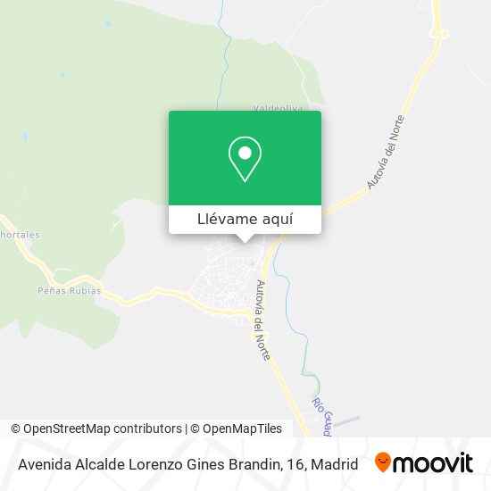 Mapa Avenida Alcalde Lorenzo Gines Brandin, 16