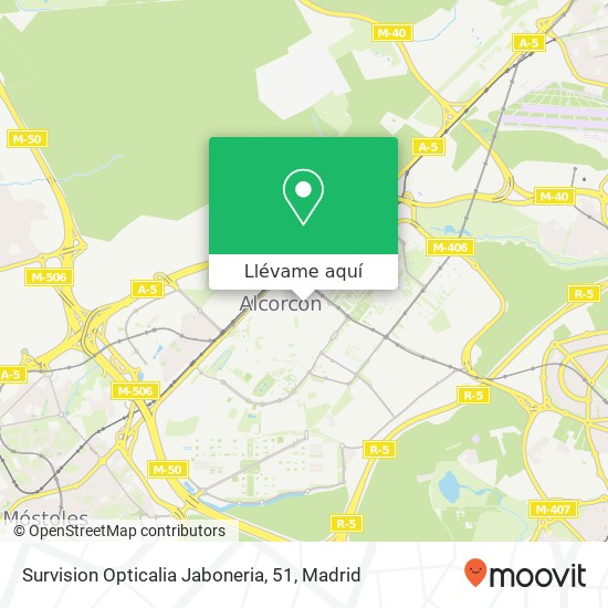 Mapa Survision Opticalia Jaboneria, 51