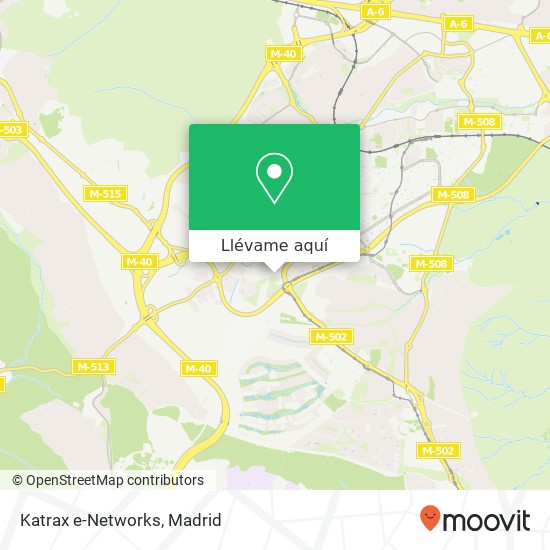 Mapa Katrax e-Networks