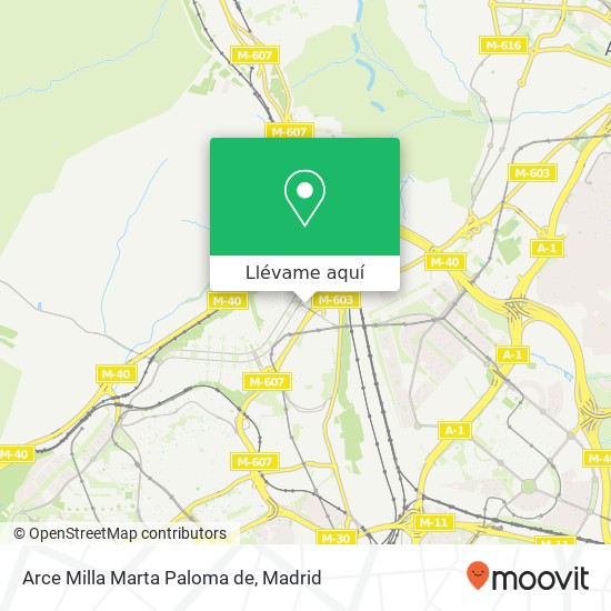 Mapa Arce Milla Marta Paloma de
