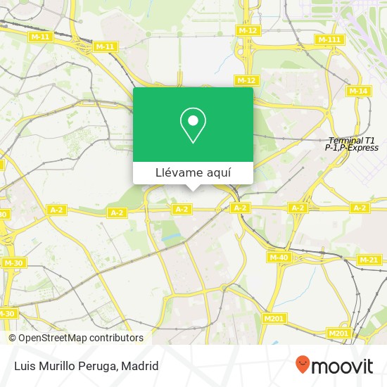 Mapa Luis Murillo Peruga