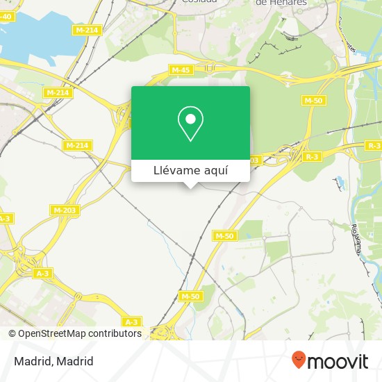 Mapa Madrid