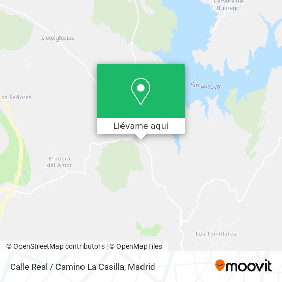 Mapa Calle Real / Camino La Casilla