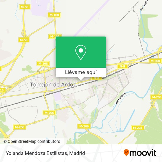 Mapa Yolanda Mendoza Estilistas