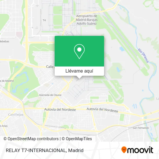 Mapa RELAY T7-INTERNACIONAL