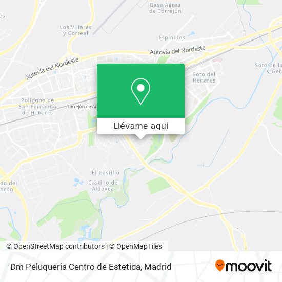 Mapa Dm Peluqueria Centro de Estetica