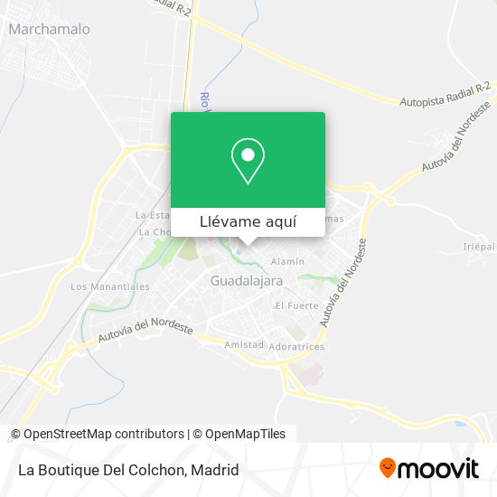 Mapa La Boutique Del Colchon