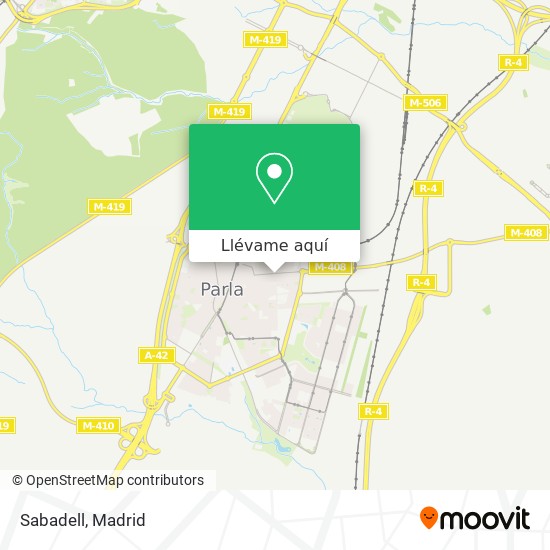 Mapa Sabadell