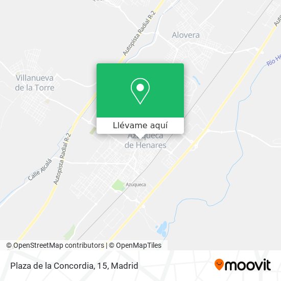 Mapa Plaza de la Concordia, 15