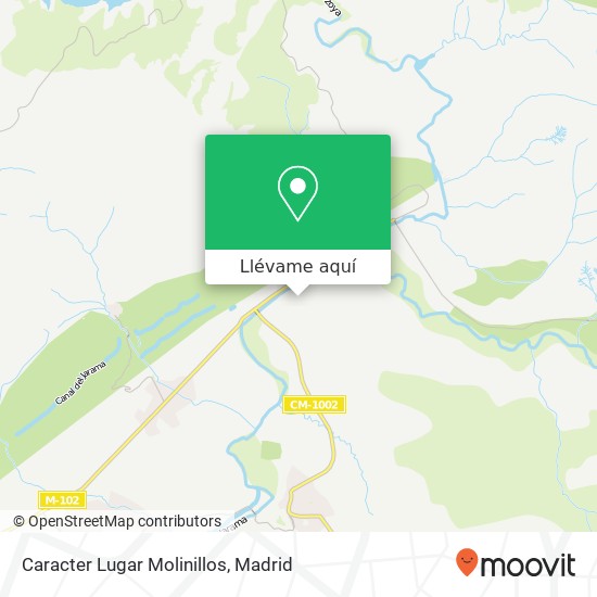 Mapa Caracter Lugar Molinillos