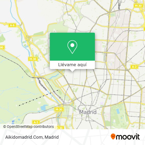 Mapa Aikidomadrid.Com