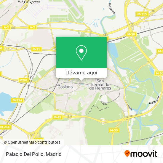 Mapa Palacio Del Pollo