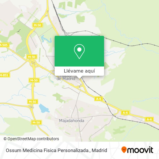 Mapa Ossum Medicina Fisica Personalizada.