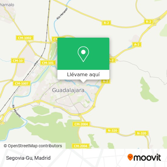 Mapa Segovia-Gu