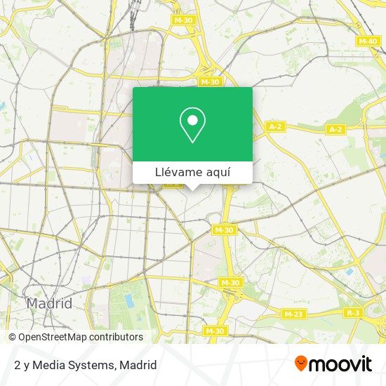 Mapa 2 y Media Systems