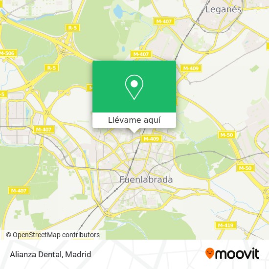 Mapa Alianza Dental