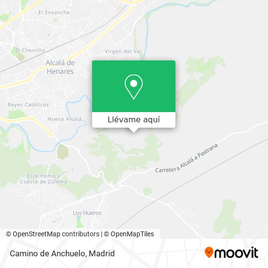 Mapa Camino de Anchuelo