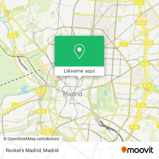 Mapa Rocket's Madrid