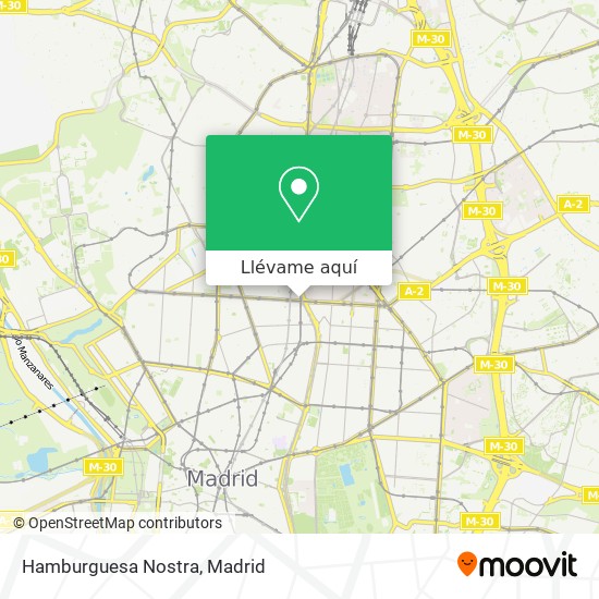 Mapa Hamburguesa Nostra