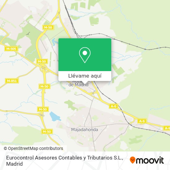 Mapa Eurocontrol Asesores Contables y Tributarios S.L.