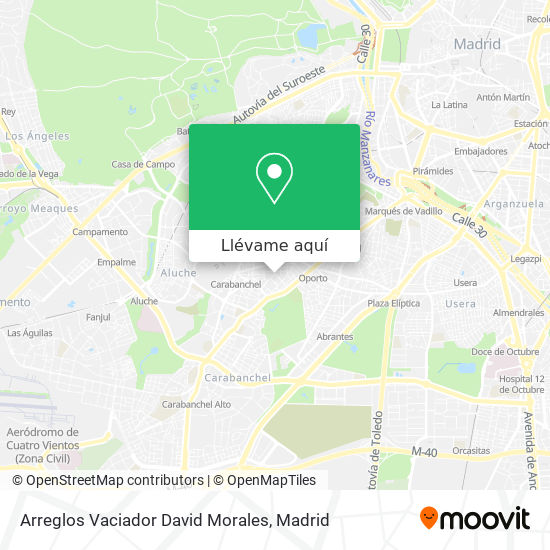 Mapa Arreglos Vaciador David Morales