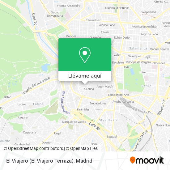 Mapa El Viajero (El Viajero Terraza)