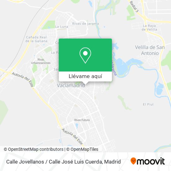 Mapa Calle Jovellanos / Calle José Luis Cuerda