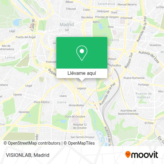 Mapa VISIONLAB
