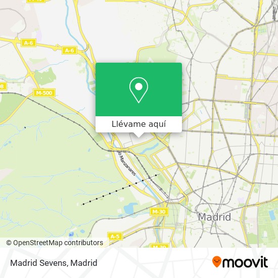 Mapa Madrid Sevens