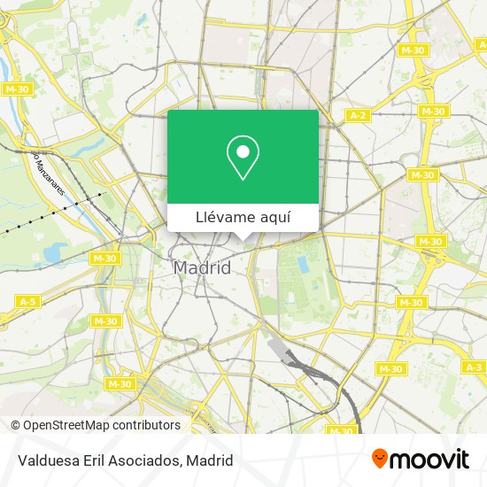 Mapa Valduesa Eril Asociados